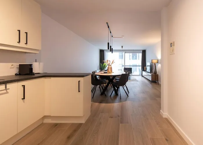 Luxueus, Ruim Op 350m Het Apartment